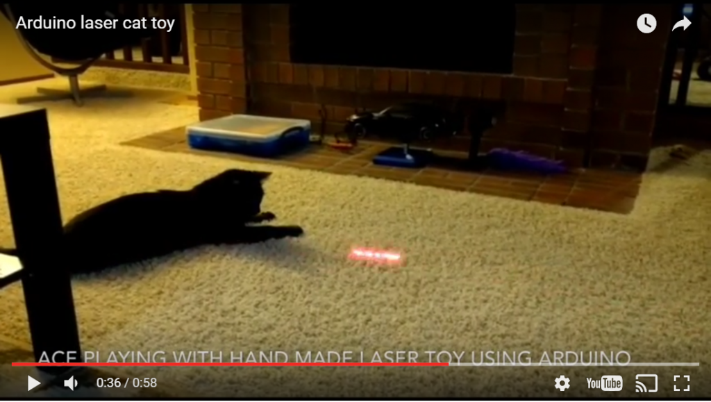 Arduino – Simple cat toys